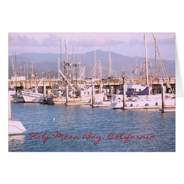 Half Moon Bay, California (Anverso (Horizontal))