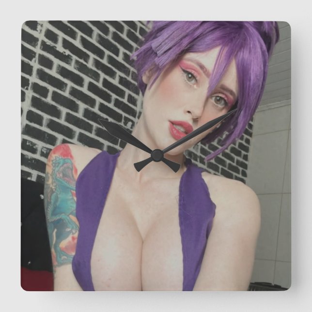 Halfangel66 reloj púrpura (Anverso)