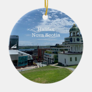 Halifax Nova Scotia Viaje Ornamento de cerámica