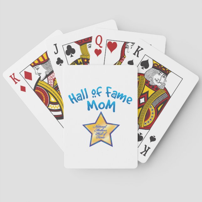 Hall of Fame Mom Jugando Cartas (Reverso)