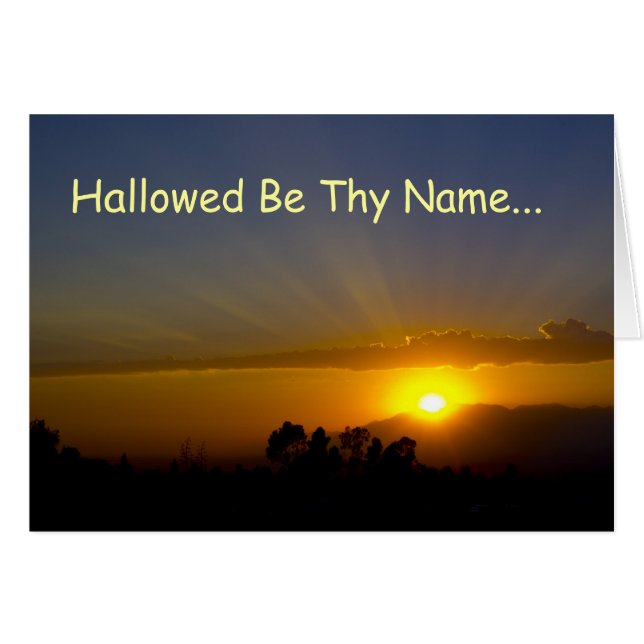 Hallow Be Thy Name (Anverso (Horizontal))