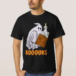 Halloween 2024: Camiseta un fantasma en un libro