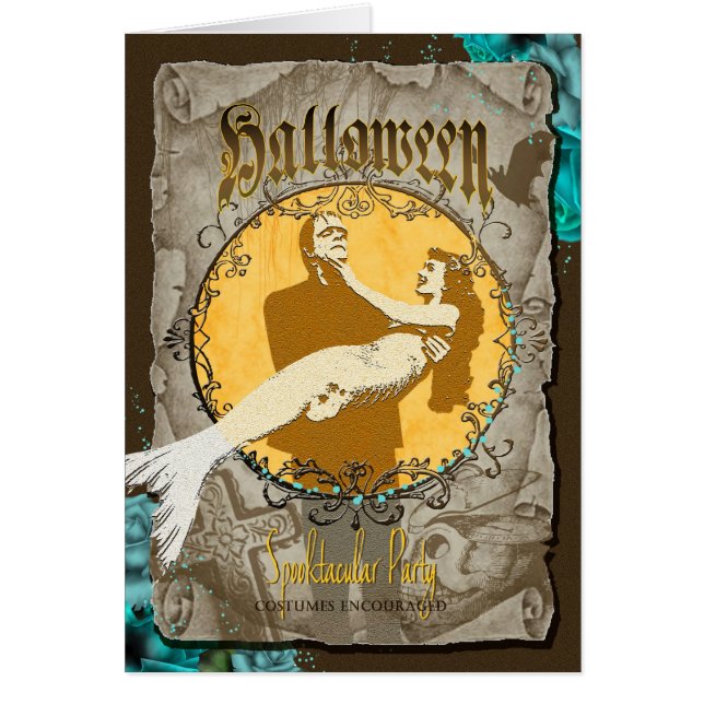 HALLOWEEN 2 - Tarjeta de felicitación (Frente)