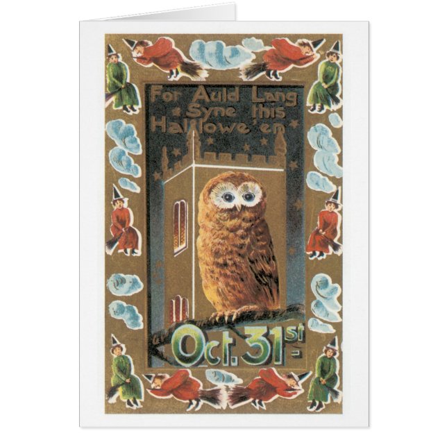 Halloween a la vieja usanza, Owl (Frente)