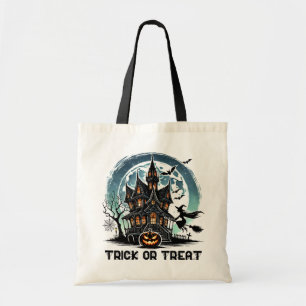 Halloween atormentado truco o bolsa de tratamiento