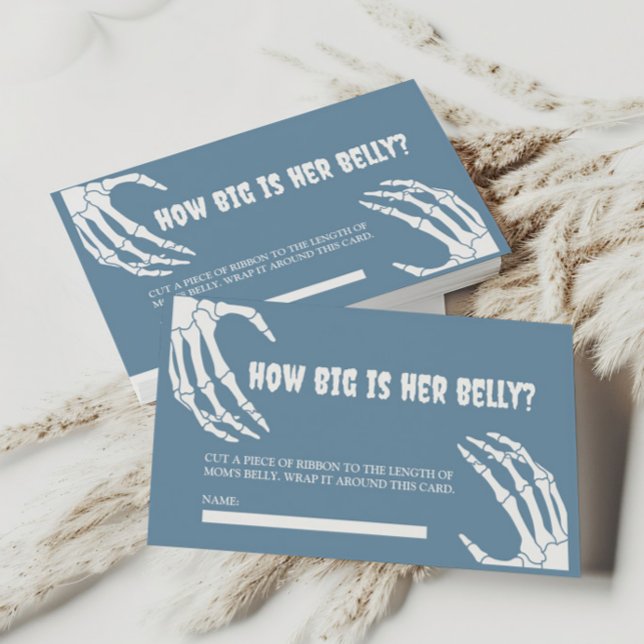 Halloween Baby Shower Qué Grande Es Su Tarjeta Bel (Subido por el creador)