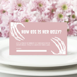 Halloween Baby Shower Qué Grande Es Su Tarjeta Bel