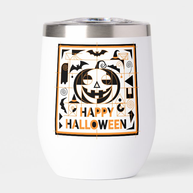 Halloween Bauhaus Pumpkin (Frente)