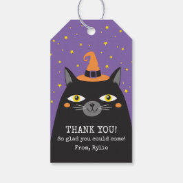 Halloween Black Cat Gracias a las etiquetas de reg