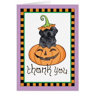 Halloween Black Lab Gracias