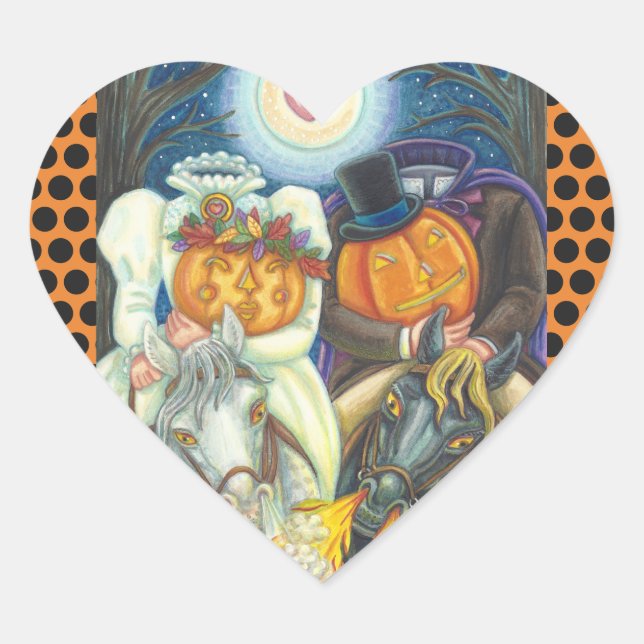 HALLOWEEN, BODA DE HOLLOW, PEGATINAS DE SHEET Hrt (Anverso)