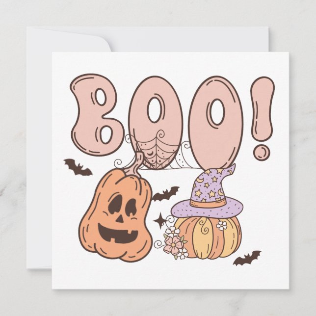 Halloween Boo (Anverso)