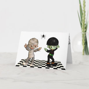 ¡Halloween Boogie-woogie! Tarjeta de Halloween