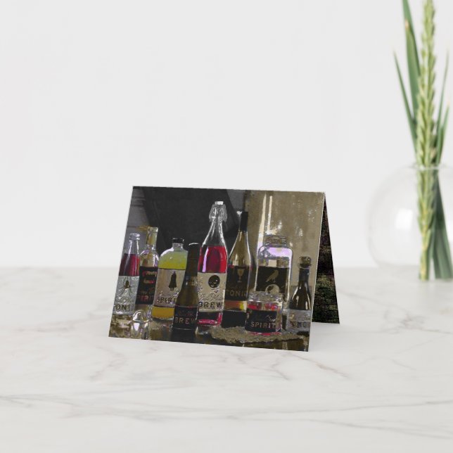 Halloween Brew ~ Tarjeta (Anverso)