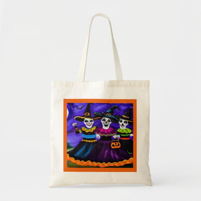 Halloween - Brujas 2 Bolsa Tote (Frente)