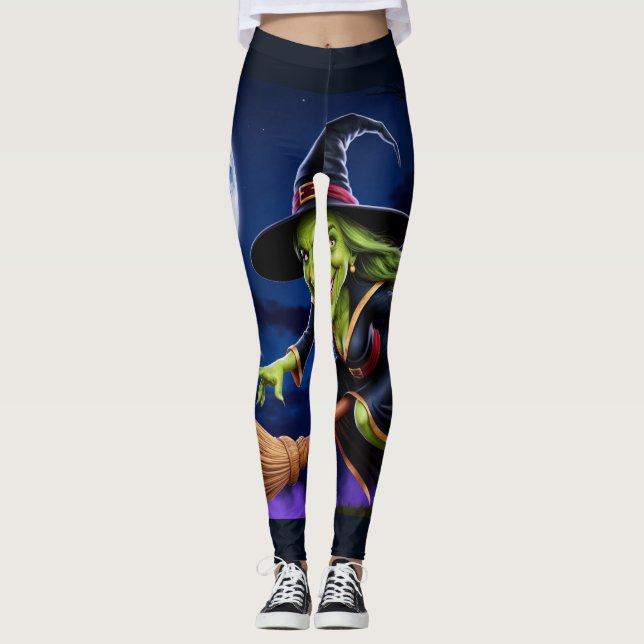 Halloween/Brujas Leggings (Anverso)