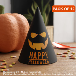Halloween Calabaza Cara Jack O Lantern Gorra Fiest