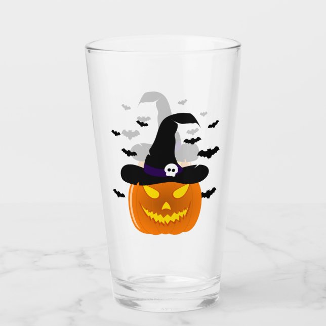 Halloween Calabaza Jack o’ Lantern Witch Gorra (Anverso)
