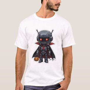 Halloween camiseta de Vampire Robot Cute Sci-Fi