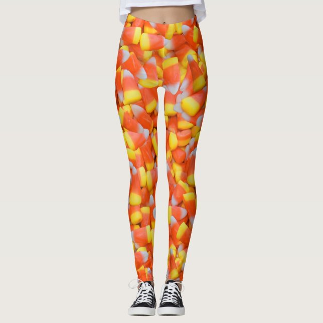 halloween candy corn leggings (Anverso)