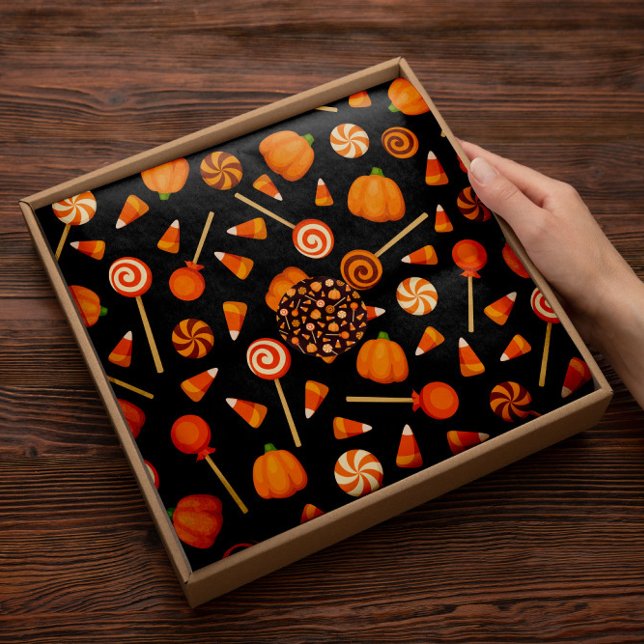 Halloween Candy Corn | Papel de tejidos de caramel (Subido por el creador)