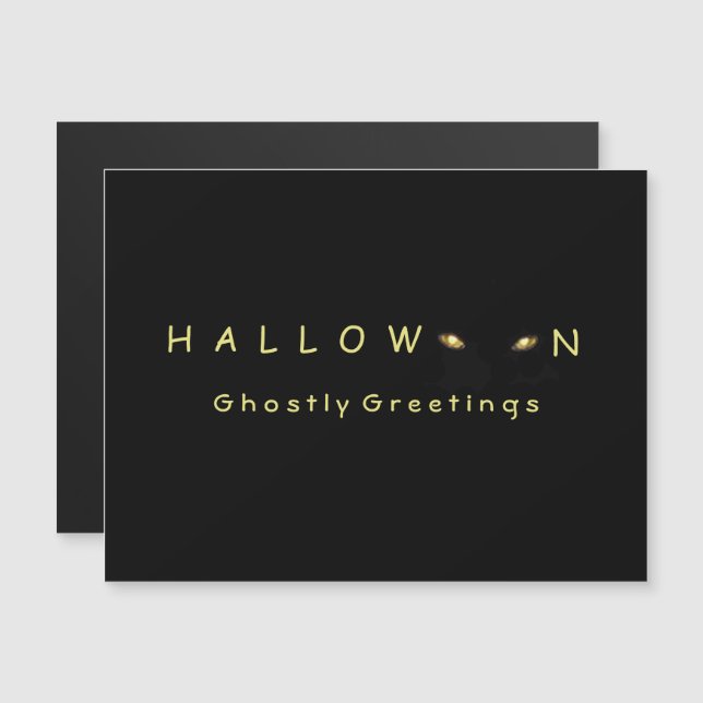 Halloween Cat Eyes (Anverso/Reverso)