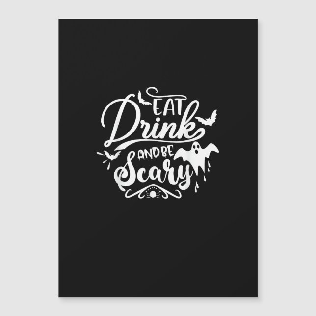 Halloween Come Bebe Y Sé Espantoso Divertido Para  (Anverso)