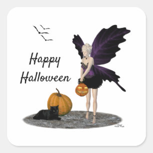Halloween con Pegatinas de calabaza