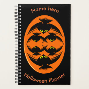 Halloween cruza a planificador Personalizado