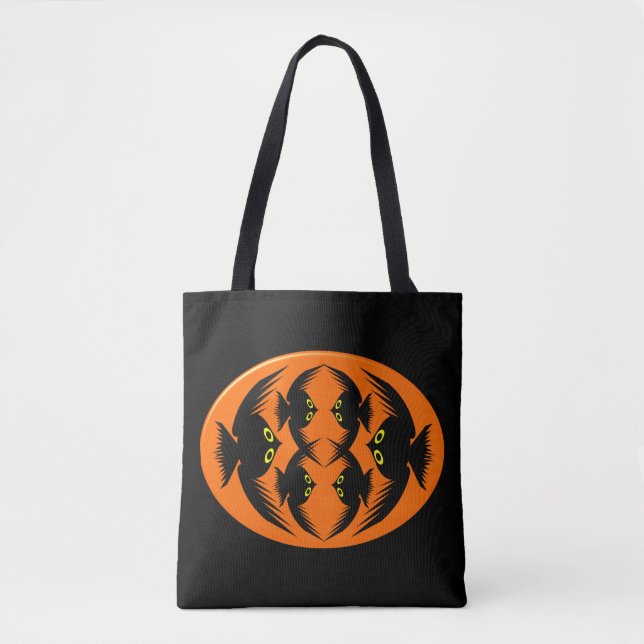 Halloween cruza la bolsa de toques (Anverso)