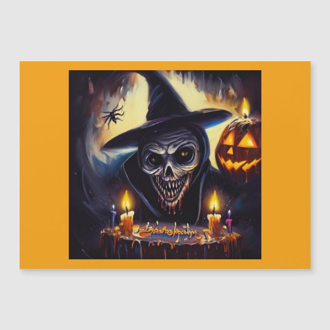Halloween - Cumpleaños 7 (Anverso)