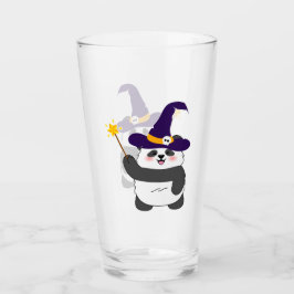 Halloween Curte Baby Panda Witch Magic Wand