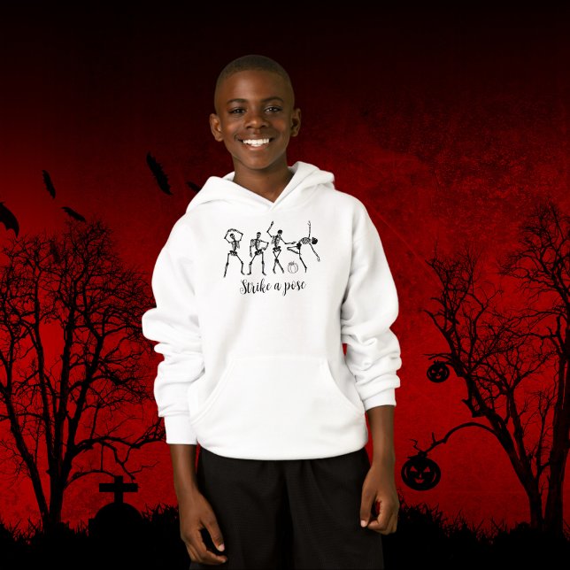 Halloween Dancing Skeleton Strike A Pose Funny (Subido por el creador)