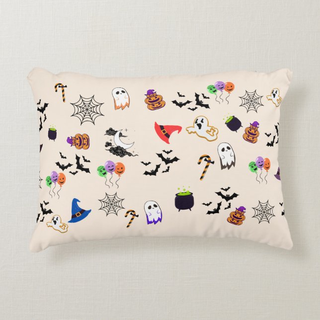 Halloween de almohadas y pufs (Anverso)