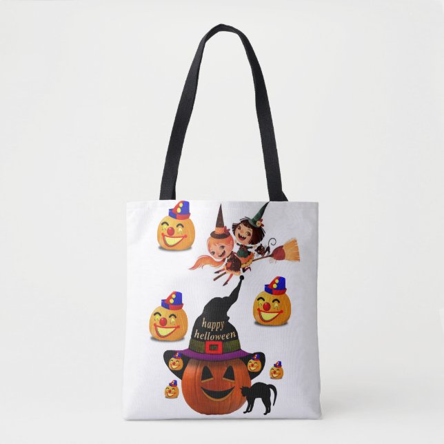 halloween de bolsos de tote (Anverso)