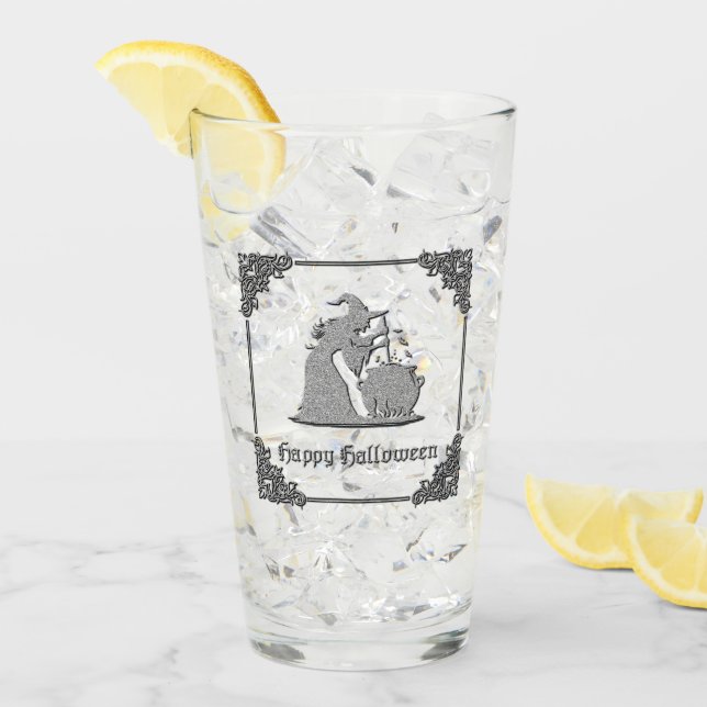 Halloween de Brujas y Calderones Plateados (Anverso (hielo))