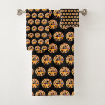 Halloween de calabaza encantadora