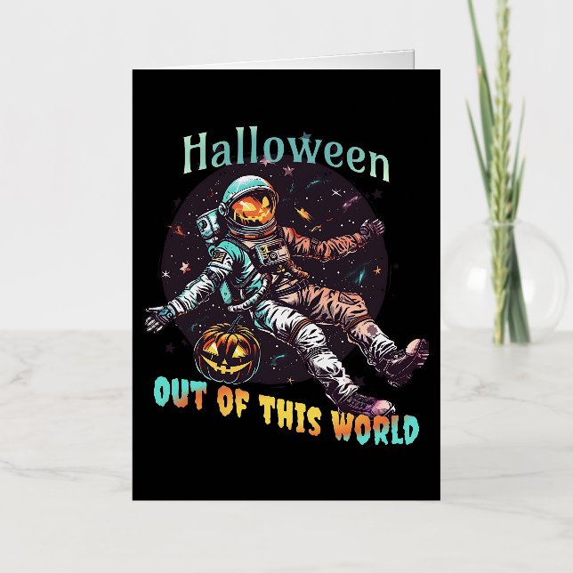 Halloween de la Calabaza Astronauta 2024 (Anverso)