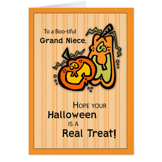 Halloween de las calabazas de la Gran Niña (Frente)