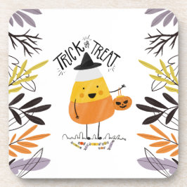 Halloween de maíz dulce o truco | Posavasos