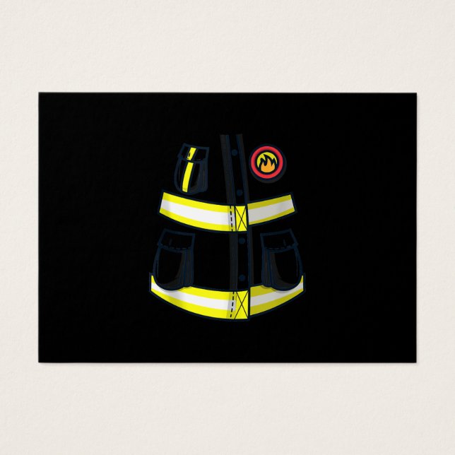 Halloween del disfraz de bombero (Frente)