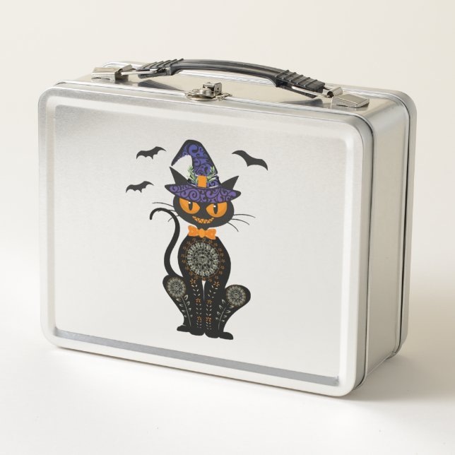 Halloween del gato negro (Anverso)