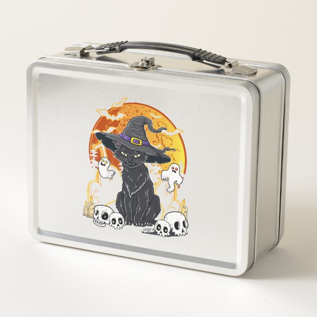 Halloween del gato negro (Anverso)