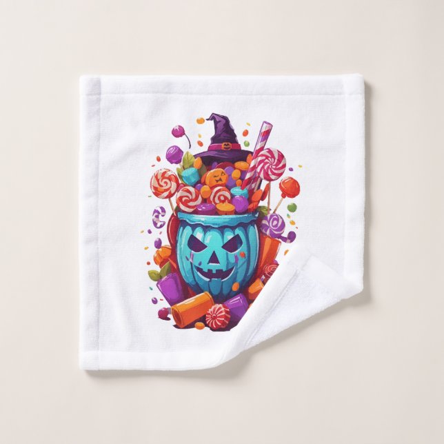 Halloween divertido  (Toallita)