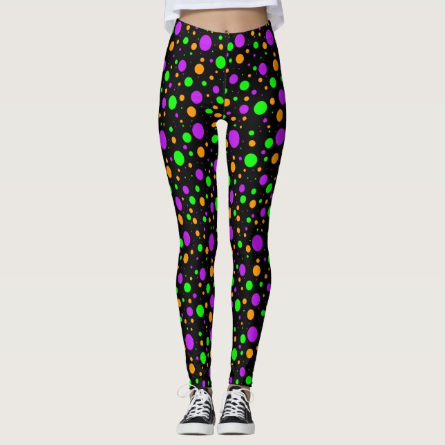Halloween Dots Leggings (Anverso)