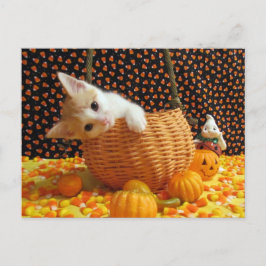 Halloween dulce de Annie - Postales para gatos y g
