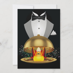 Halloween Elegant Invitación - SRF