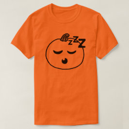 Halloween emoji camisa calabaza somnoliento profes