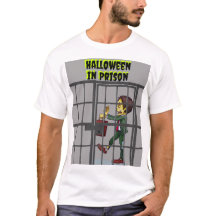 Halloween en prisión, divertida camiseta política
