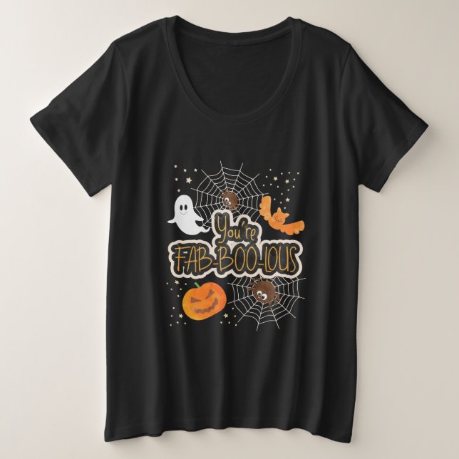 Halloween Eres Fabóloga (Anverso del diseño)